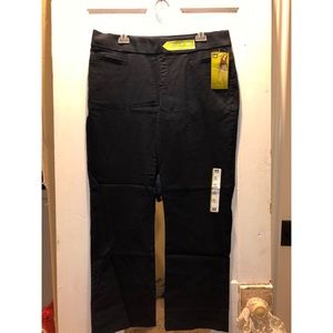 lee natural fit pull on pants